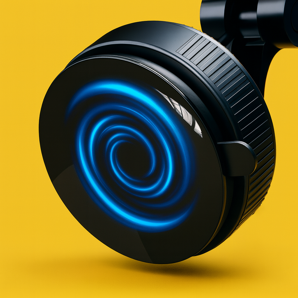 MagnoSpin™ – Kompakt, roterande mobilhållare med full rörelsefrihet