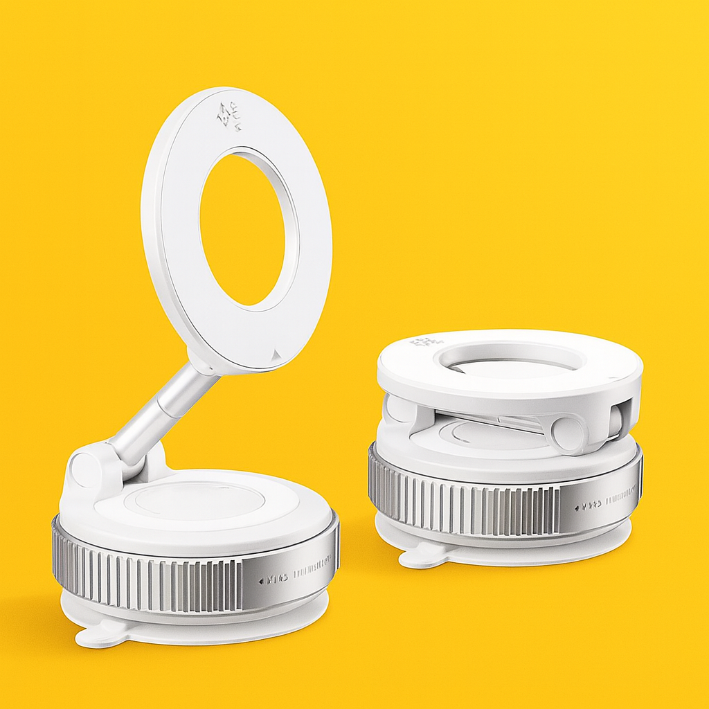 MagnoSpin™ – Kompakt, roterande mobilhållare med full rörelsefrihet